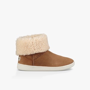 Ugg Mika Classic Gymnastikskor Dam Bruna (497310EJY)